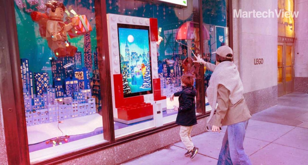 Lego-uses-AR-for-transatlantic-snowball-throwing-contest