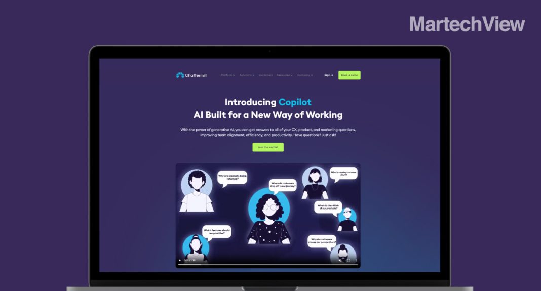 Chattermill Introduces Copilot, A Generative AI Solution