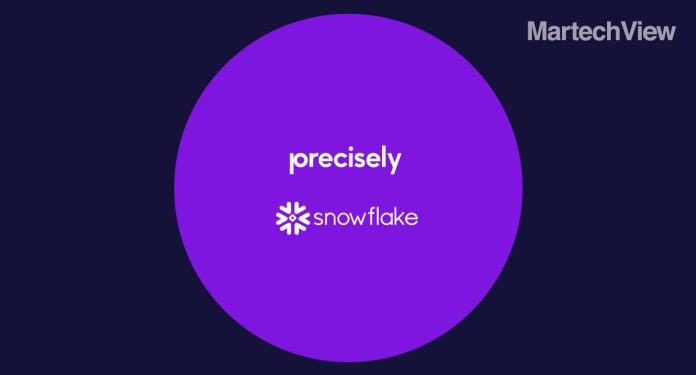 Precisely Partners with Snowflake