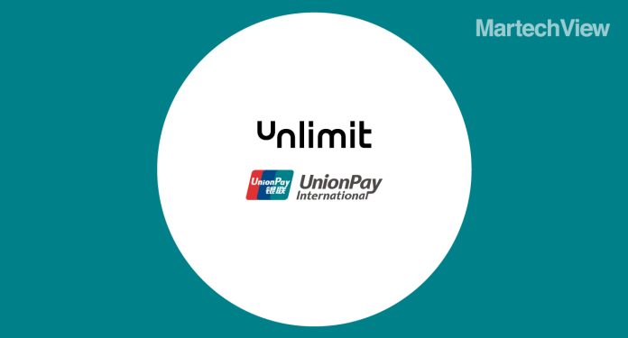 Unlimit and UnionPay International Announce Global Issuing Partnership