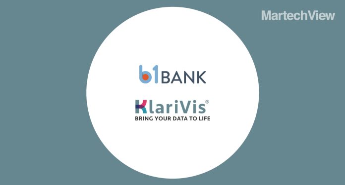 Louisiana’s b1Bank Partners With KlariVis