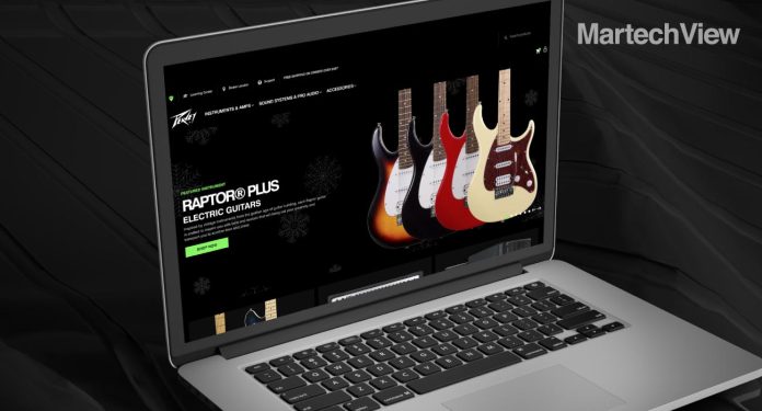 Peavey Electronics Debuts Website Design by Cardwell Beach