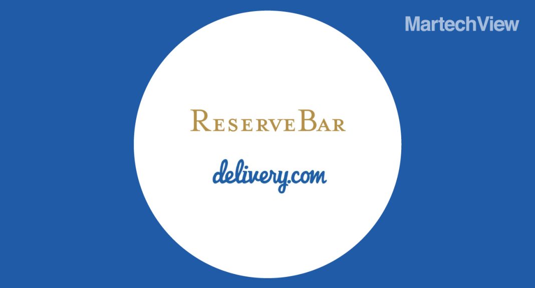 ReserveBar Partners with delivery.com