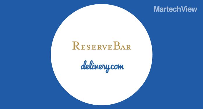 ReserveBar Partners with delivery.com