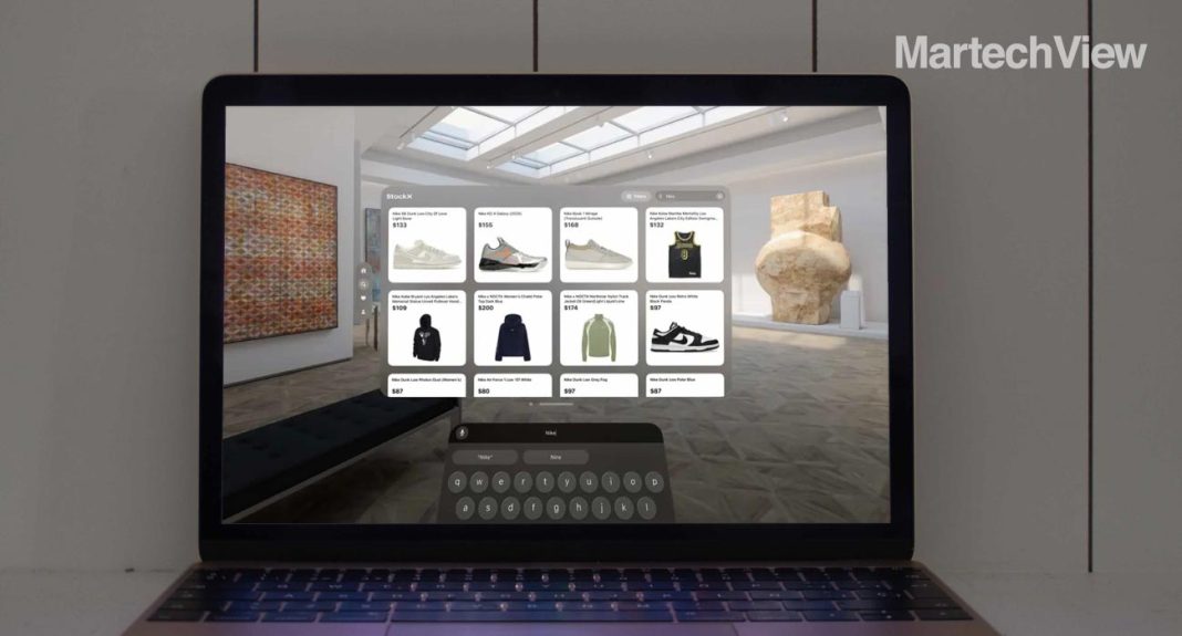 StockX Launches Shopping App for Apple Vision Pro