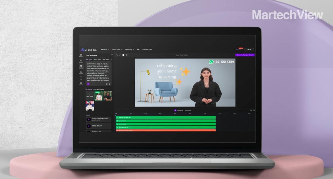 Akool Unveils GenAI Avatars: Redefining Self-Expression