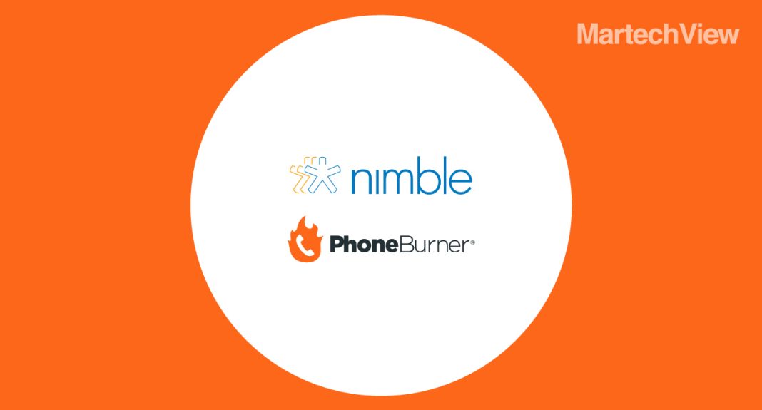 Nimble CRM and PhoneBurner Announced Partnership