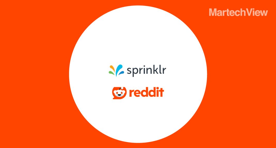 Sprinklr and Reddit Expand Partnership to Connect Enterprises