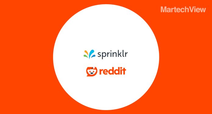 Sprinklr and Reddit Expand Partnership to Connect Enterprises