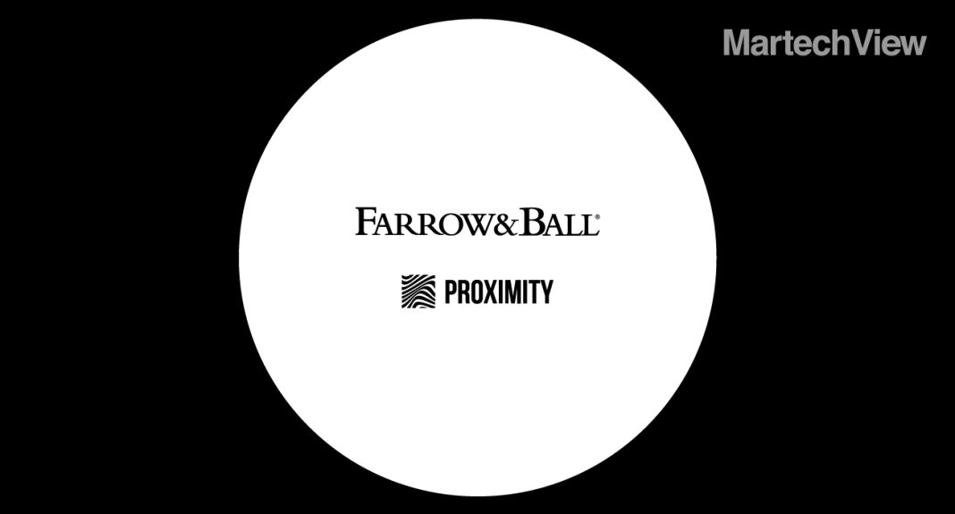Proximity, Farrow & Ball Partner to Enhance CX