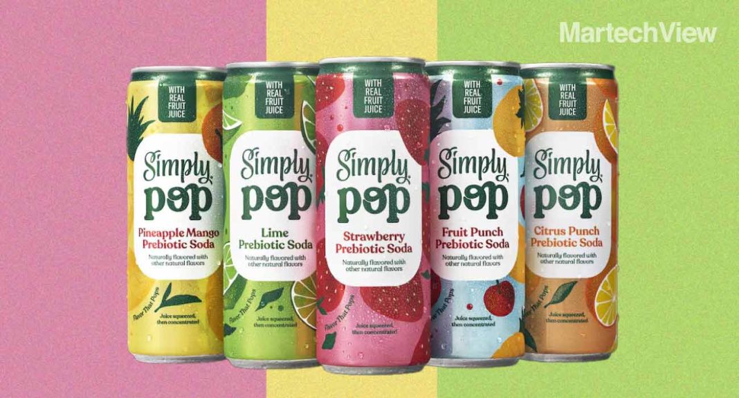 Coca-Cola Enters Prebiotic Soda Market with Simply Pop