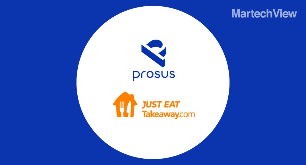 Prosus to Acquire Just Eat Takeaway.com for €4.1Bn