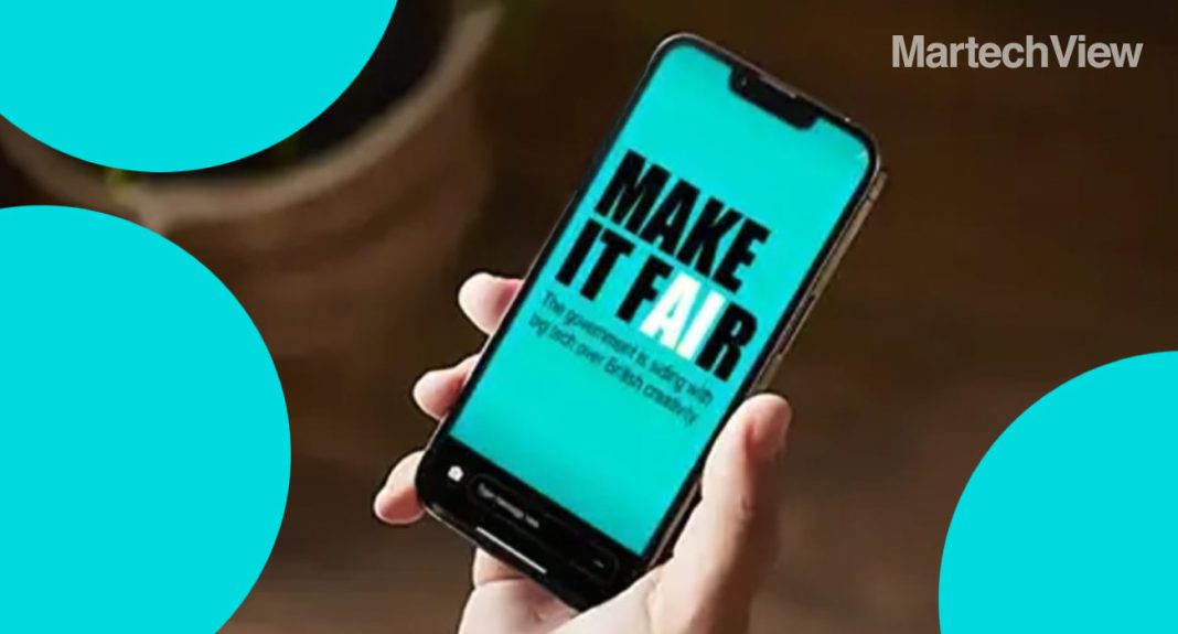 UK Creatives Fight AI Content Theft with 'Make it Fair'