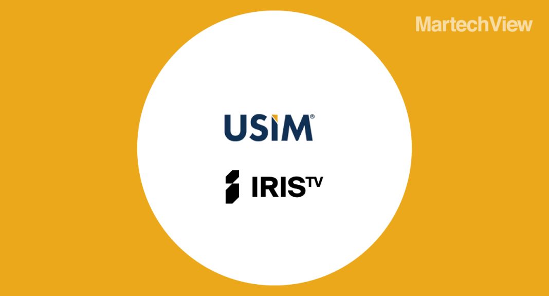 USIM Partners with IRIS.TV to Boost Precision in CTV Campaigns