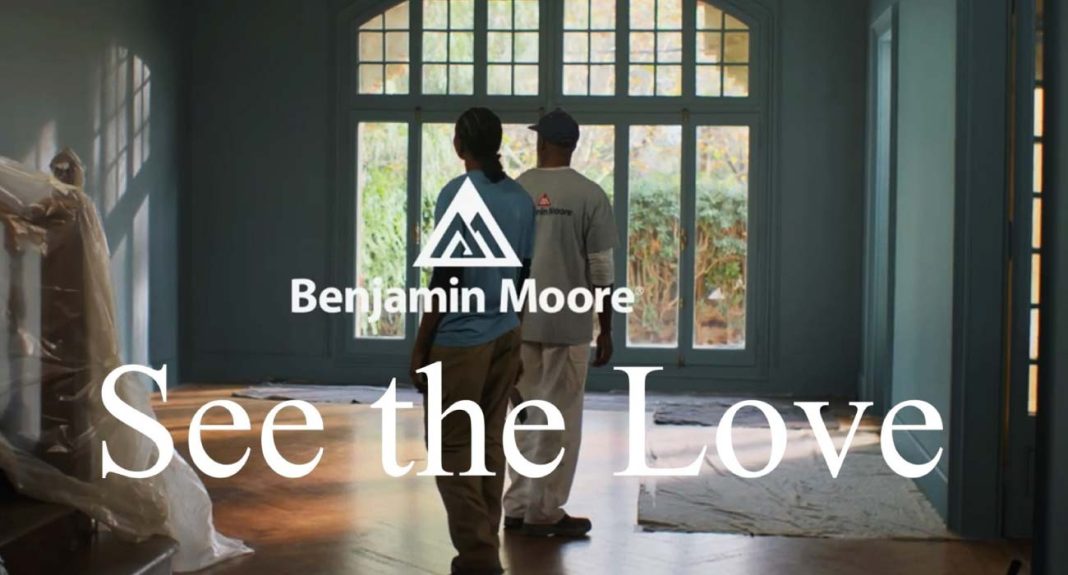 Benjamin Moore's New Ad Turns Paint Into a Family Portrait