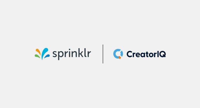 Sprinklr and CreatorIQ Unite Creator and Social Media Data